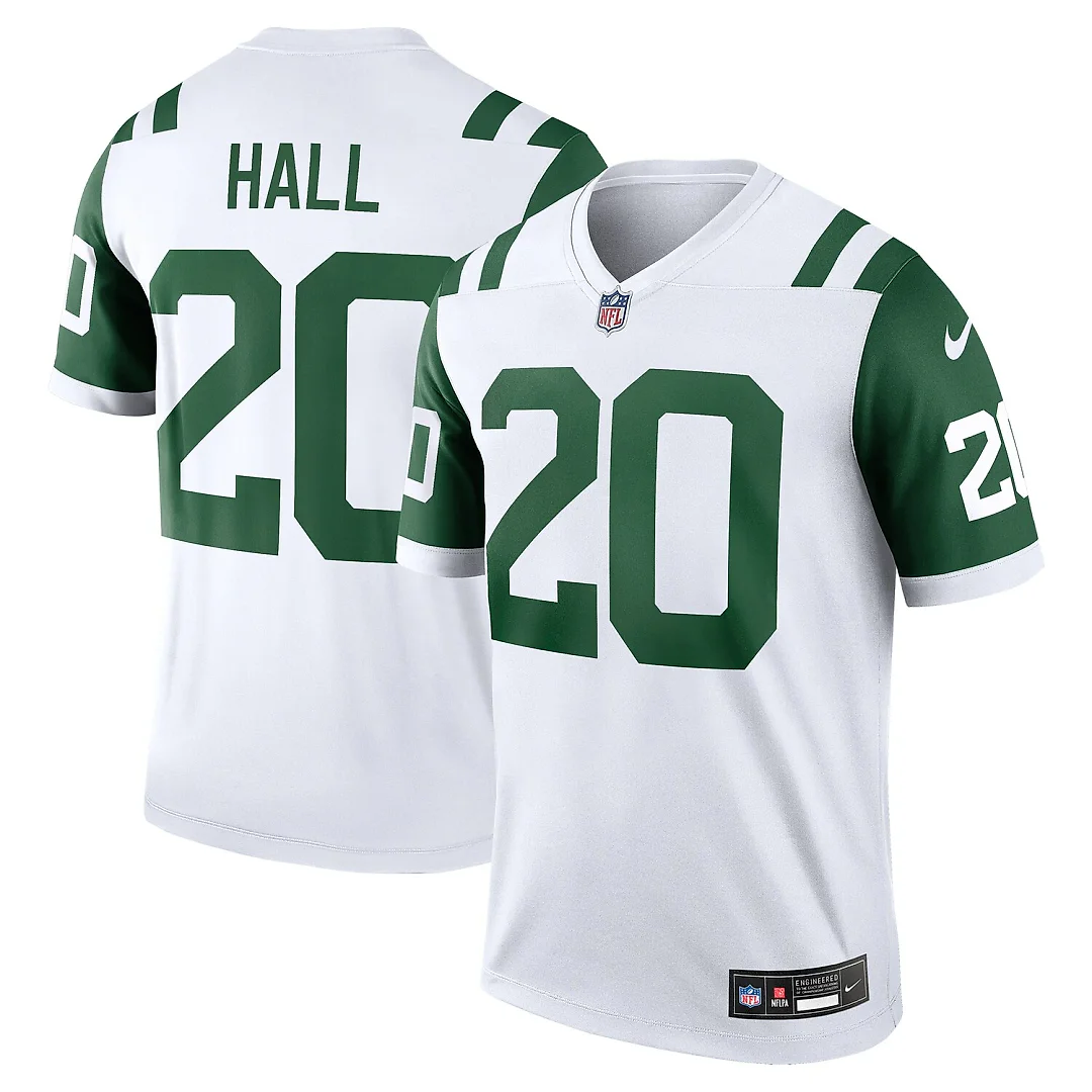 Zennovawear Breece Hall New York Jets Legend Player Performance Top - White