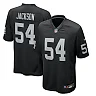 Zennovawear Brennan Jackson Las Vegas Raiders Team Game Jersey - Black