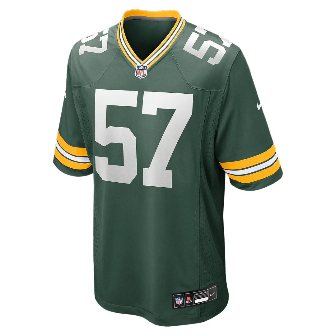 Zennovawear Brenton Cox Jr. Green Bay Packers Game Jersey - Green