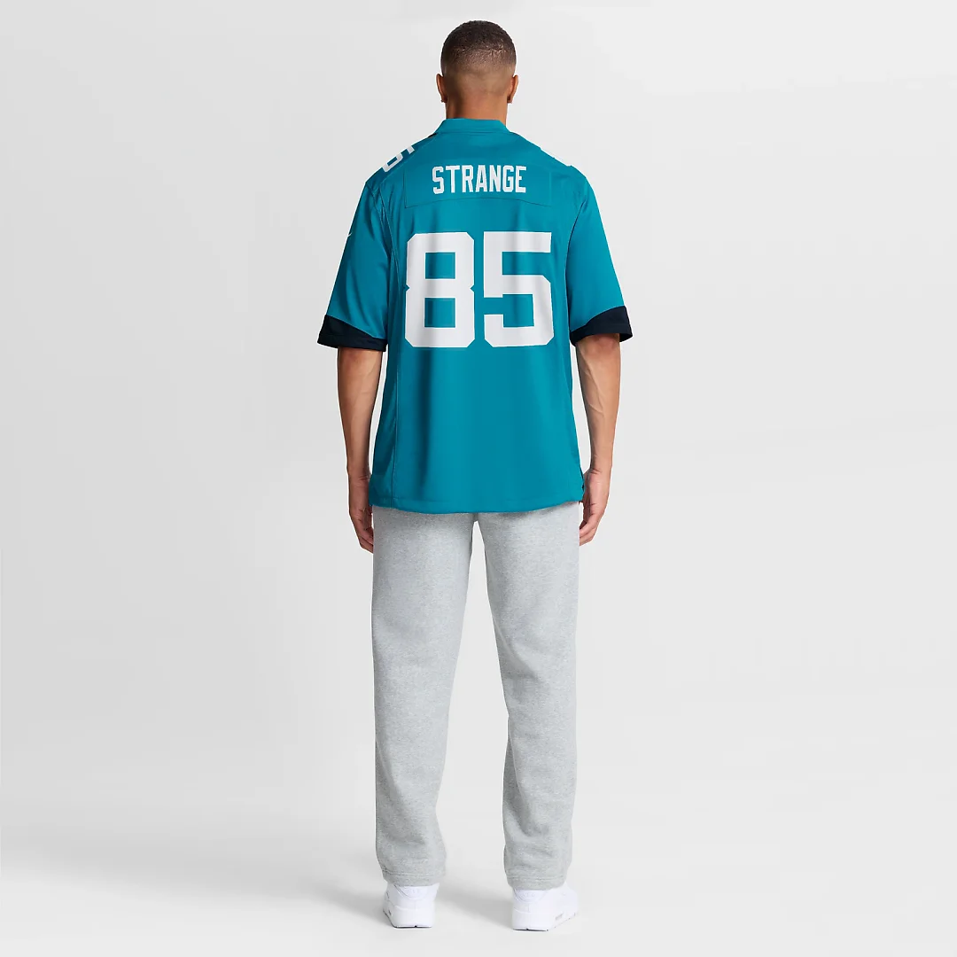 Zennovawear Brenton Strange Jacksonville Jaguars Team Game Jersey - Teal