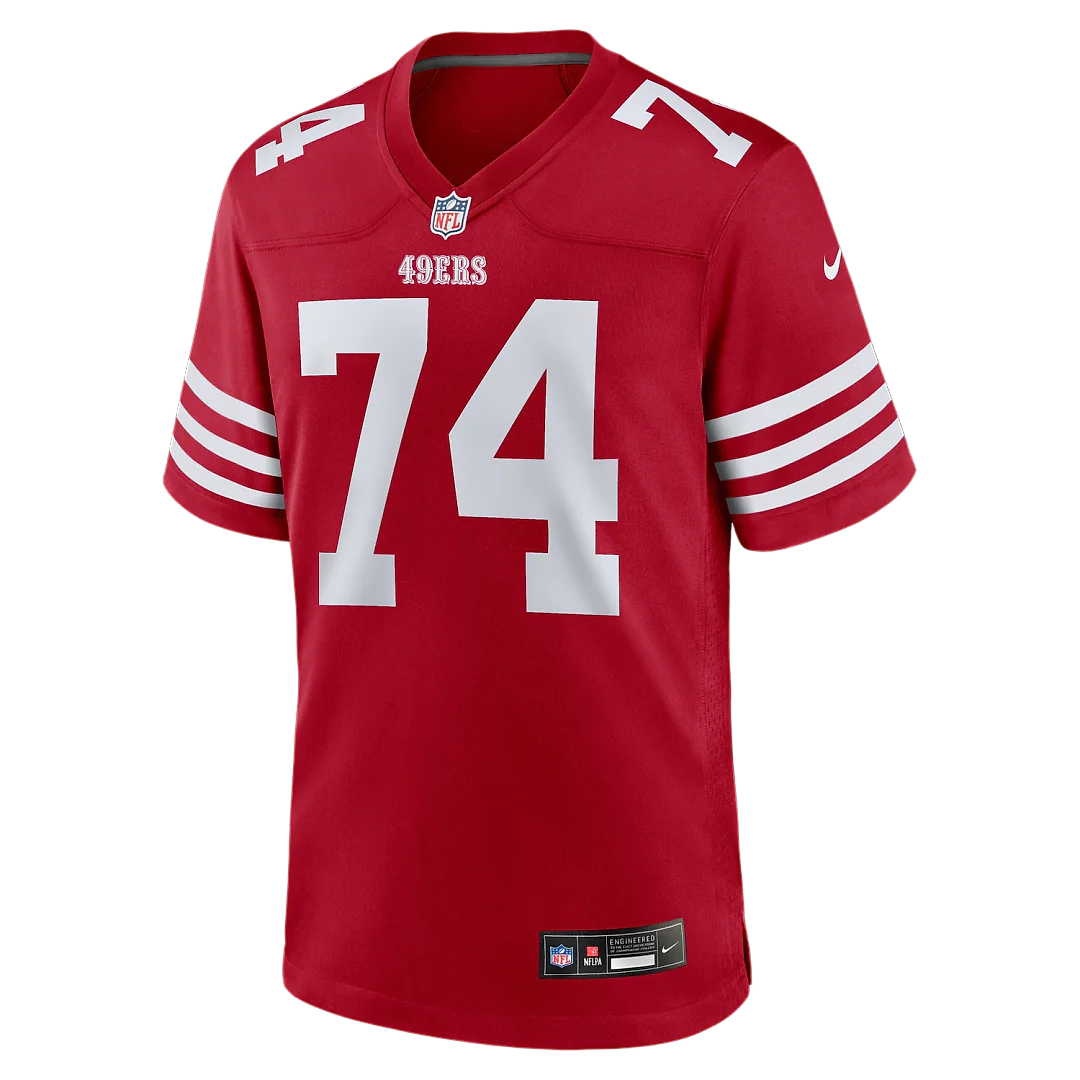 Zennovawear Brett Toth San Francisco 49ers Team Game Jersey - Scarlet