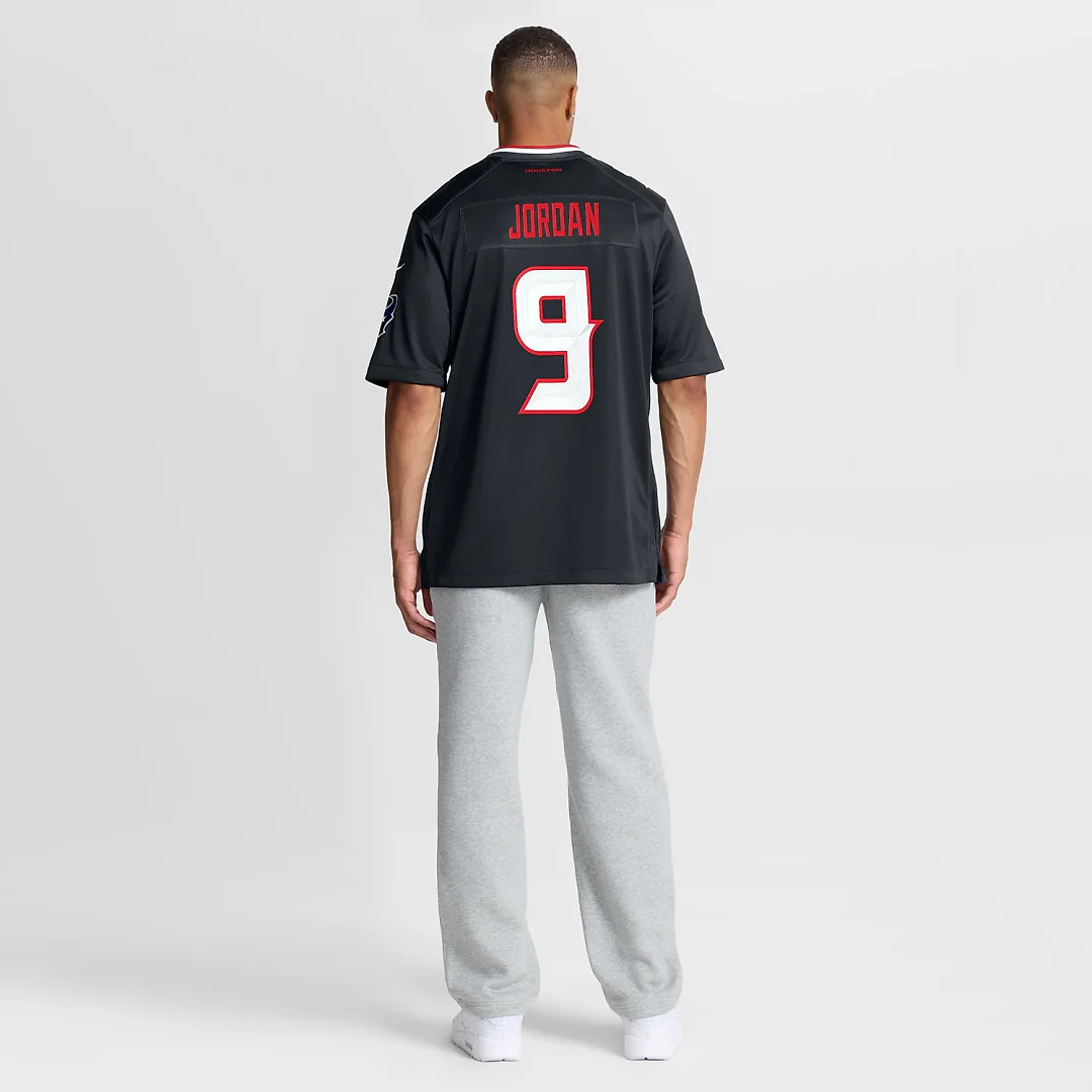 Zennovawear Brevin Jordan Houston Texans Team Game Jersey - Navy