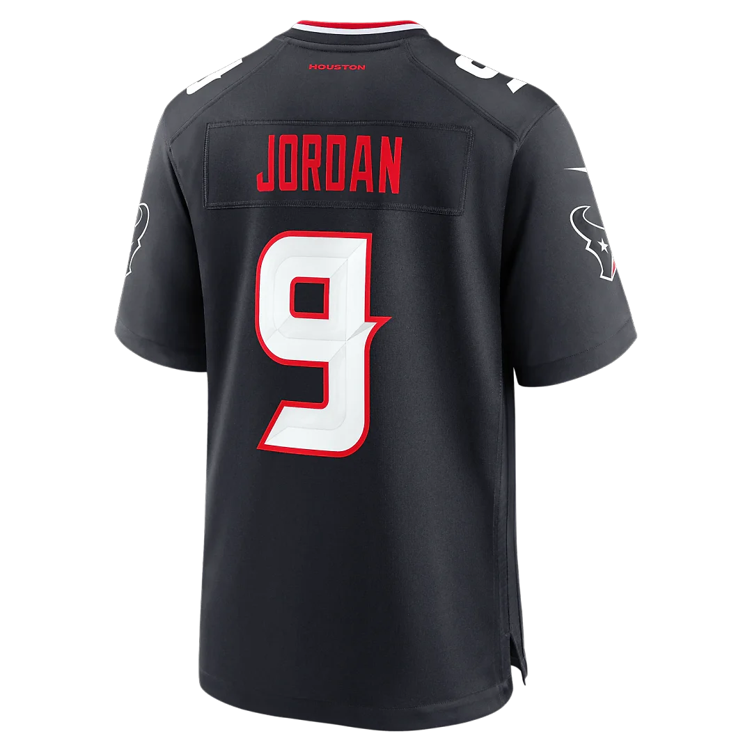Zennovawear Brevin Jordan Houston Texans Team Game Jersey - Navy