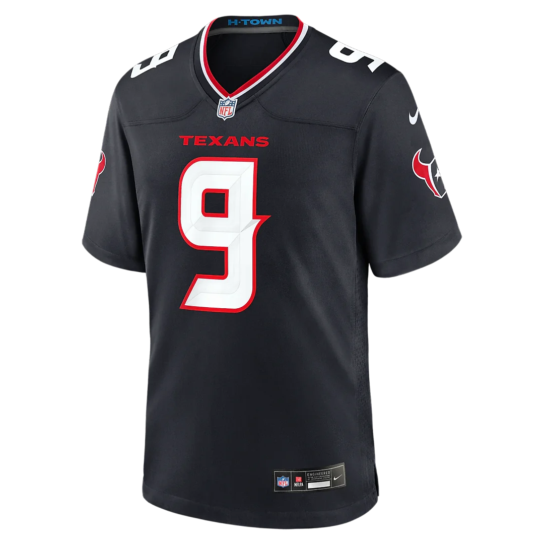 Zennovawear Brevin Jordan Houston Texans Team Game Jersey - Navy