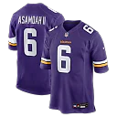 Zennovawear Brian Asamoah II Minnesota Vikings Game Jersey - Purple