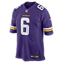 Zennovawear Brian Asamoah II Minnesota Vikings Game Jersey - Purple