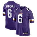 Zennovawear Brian Asamoah II Minnesota Vikings Game Jersey - Purple
