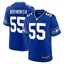 Zennovawear Brian Bosworth Seattle Seahawks Retired Player Alternate Game Jersey - Royal