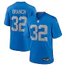 Zennovawear Brian Branch Detroit Lions Alternate Game Jersey - Blue