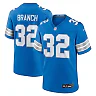 Zennovawear Brian Branch Detroit Lions Game Jersey - Blue