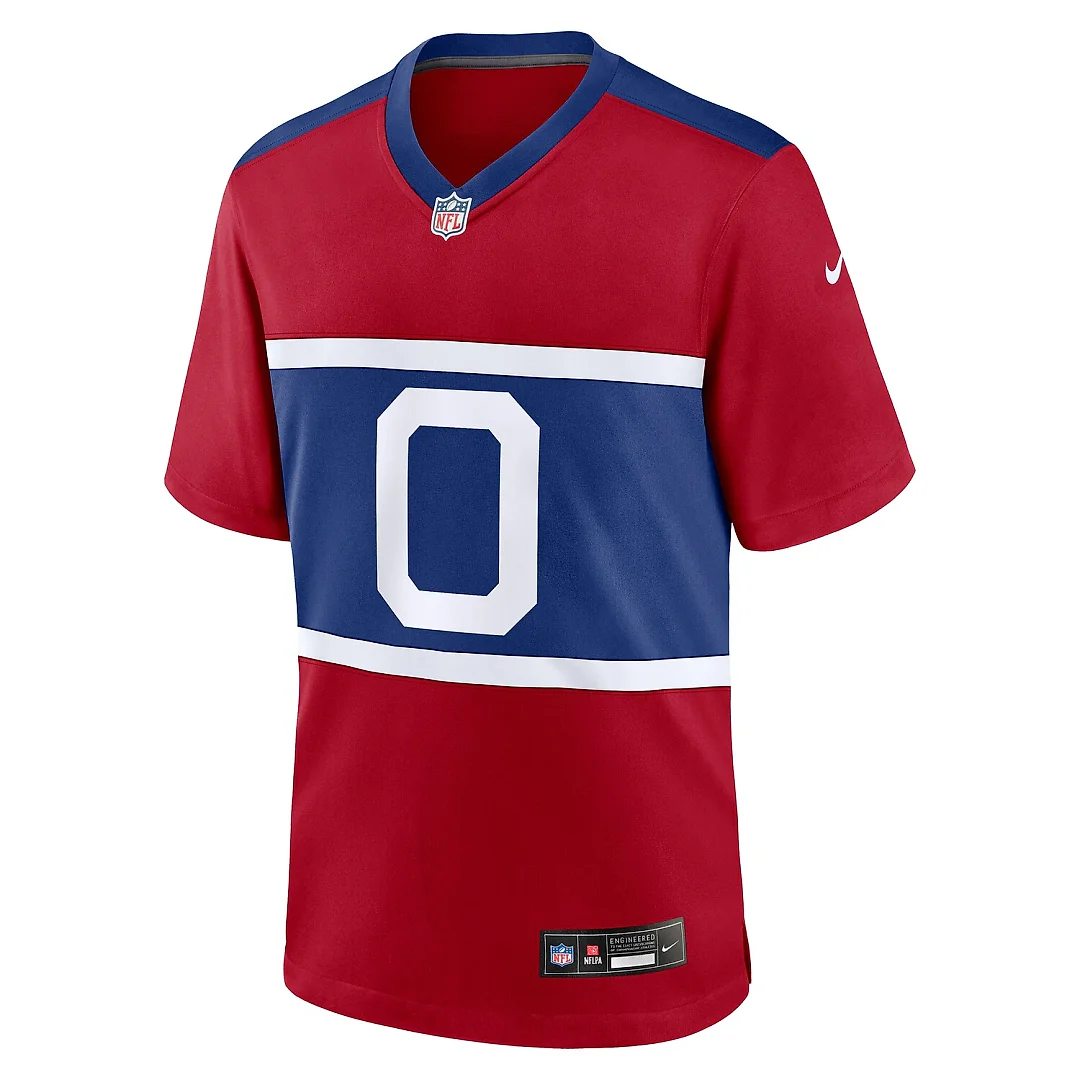 Zennovawear Brian Burns New York Giants Alternate Game Jersey - Century Red