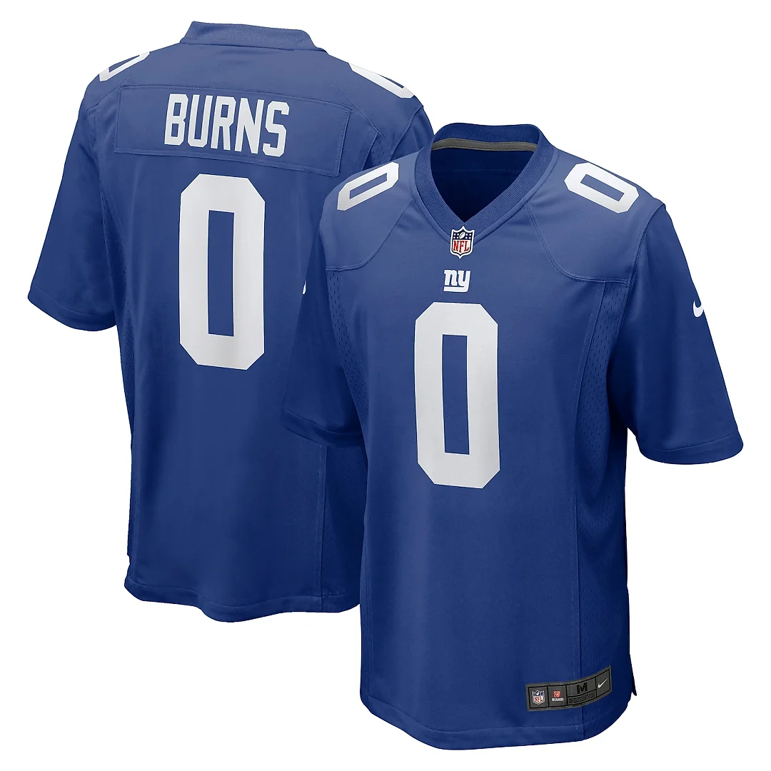 Zennovawear Brian Burns New York Giants Game Player Jersey - Royal