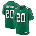 Zennovawear Brian Dawkins Philadelphia Eagles Alternate Retired Player Game Jersey - Kelly Green