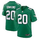 Zennovawear Brian Dawkins Philadelphia Eagles Alternate Retired Player Game Jersey - Kelly Green