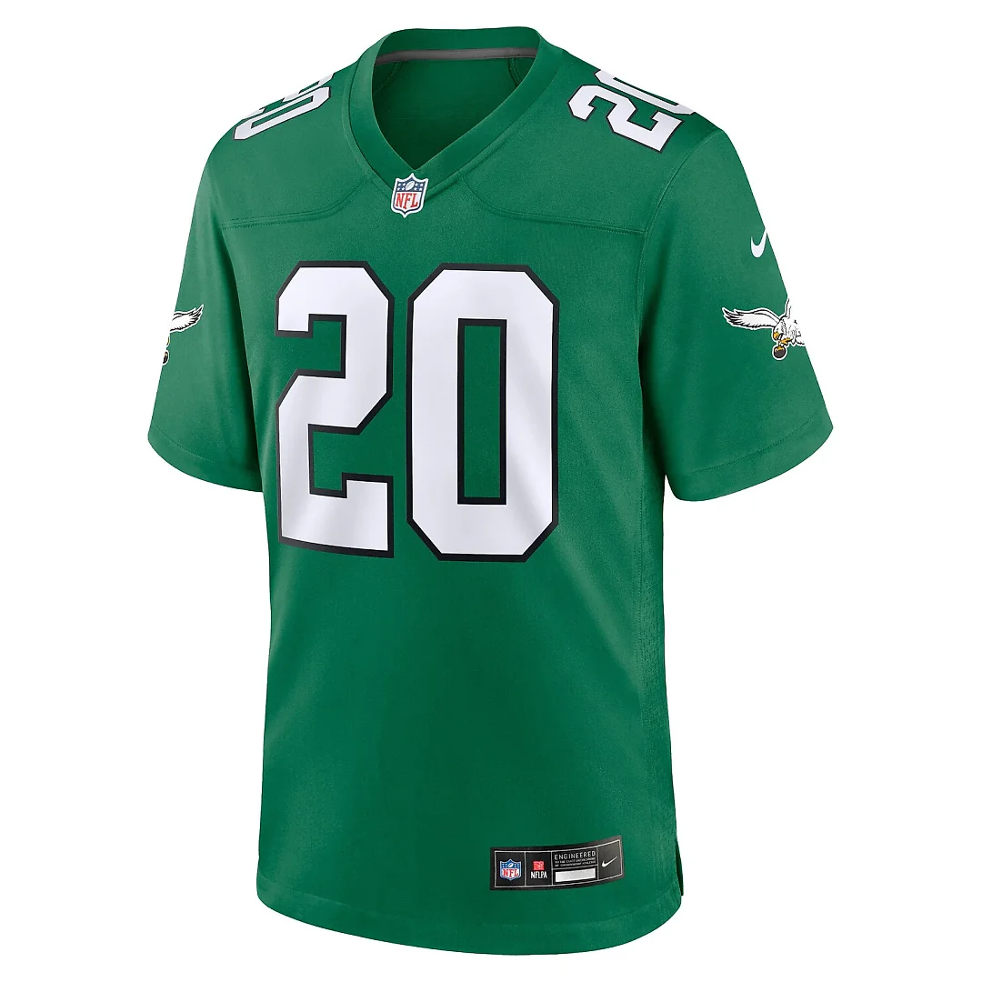 Zennovawear Brian Dawkins Philadelphia Eagles Alternate Retired Player Game Jersey - Kelly Green