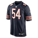 Zennovawear Brian Urlacher Chicago Bears Game Retired Player Jersey - Navy