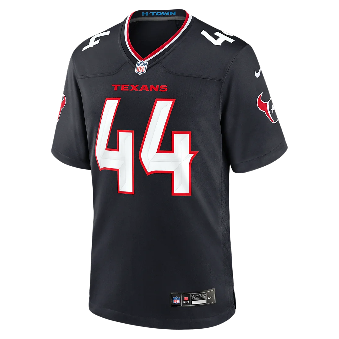 Zennovawear British Brooks Houston Texans Team Game Jersey - Navy