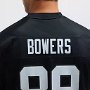 Zennovawear Brock Bowers Las Vegas Raiders Player Game Jersey - Black