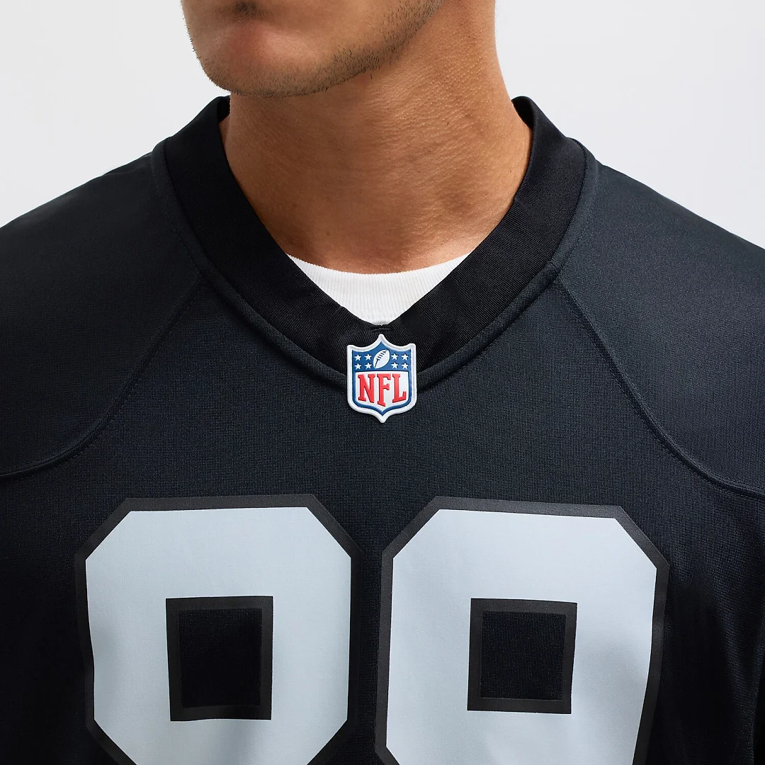 Zennovawear Brock Bowers Las Vegas Raiders Player Game Jersey - Black