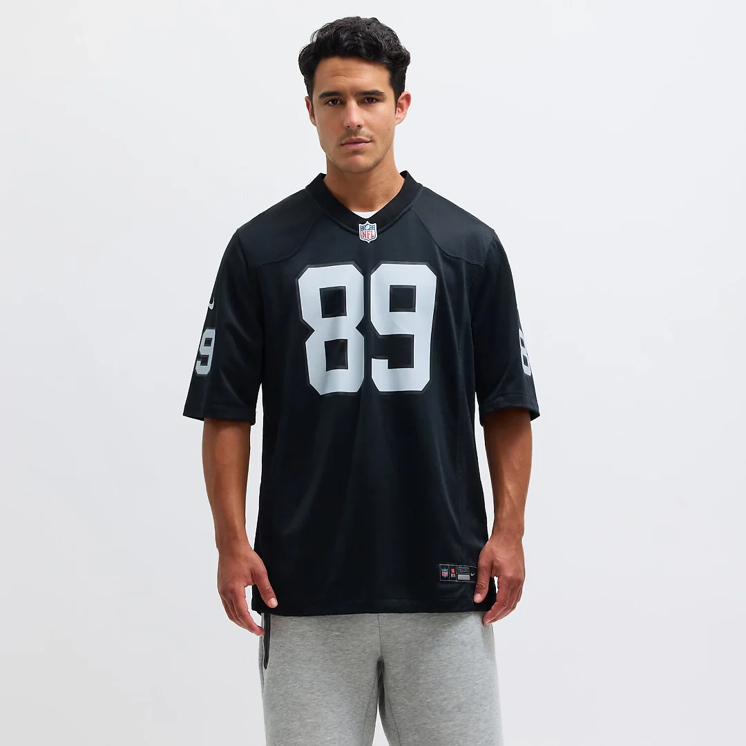 Zennovawear Brock Bowers Las Vegas Raiders Player Game Jersey - Black