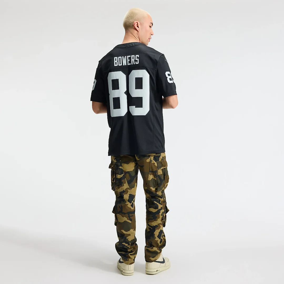 Zennovawear Brock Bowers Las Vegas Raiders Team Vapor FUSE. Stitched Limited Jersey - Black