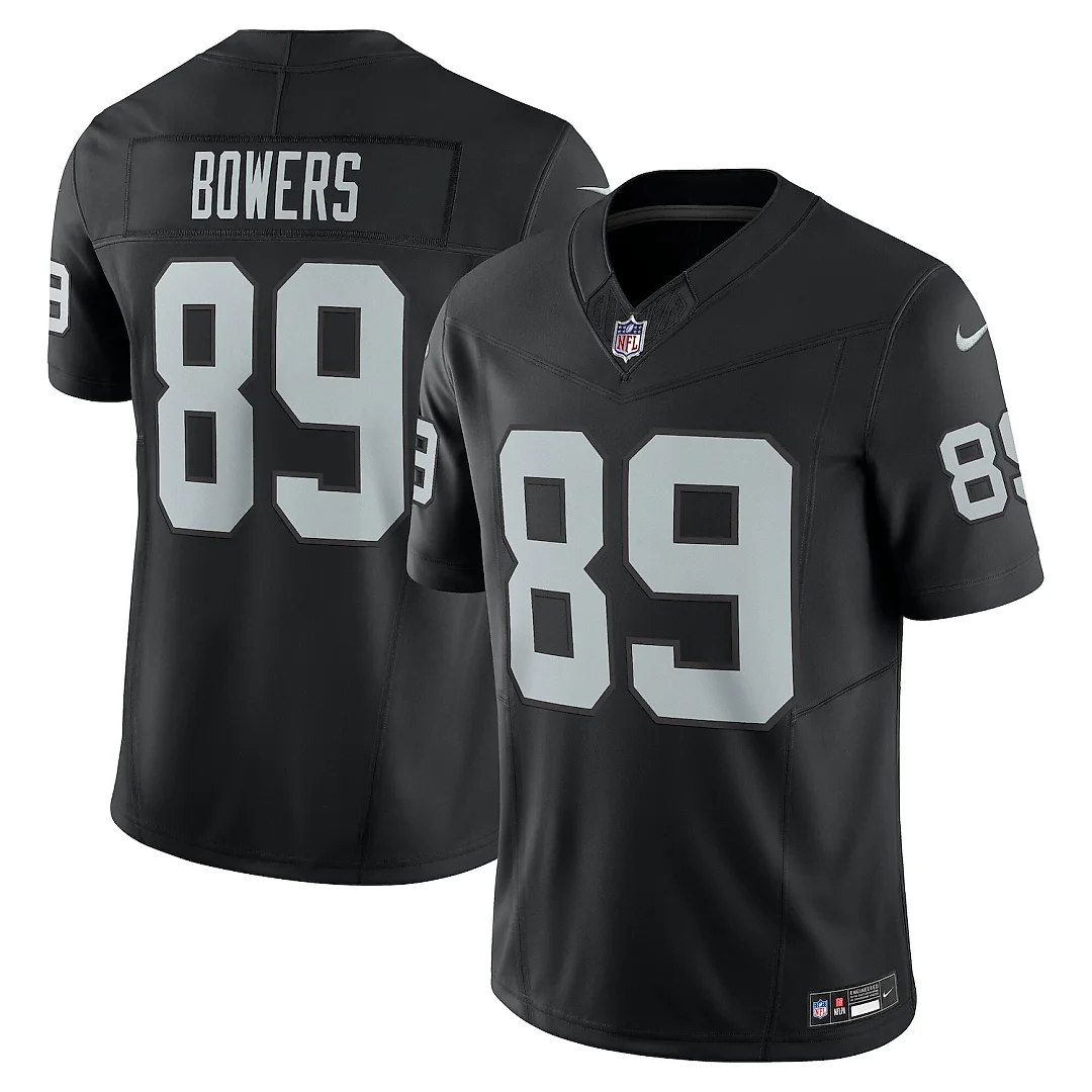 Zennovawear Brock Bowers Las Vegas Raiders Team Vapor FUSE. Limited Jersey - Black
