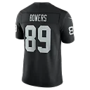 Zennovawear Brock Bowers Las Vegas Raiders Team Vapor FUSE. Stitched Limited Jersey - Black