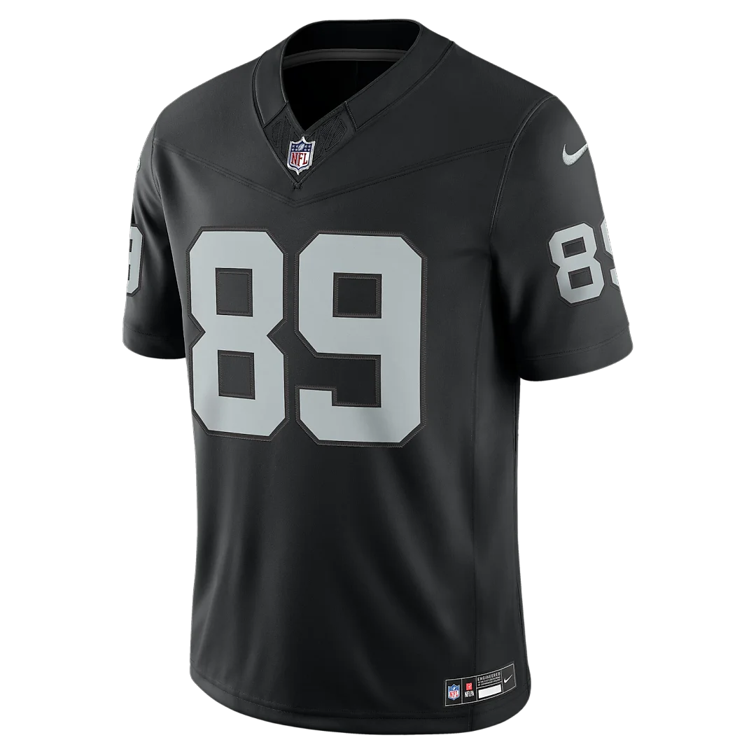 Zennovawear Brock Bowers Las Vegas Raiders Team Vapor FUSE. Stitched Limited Jersey - Black