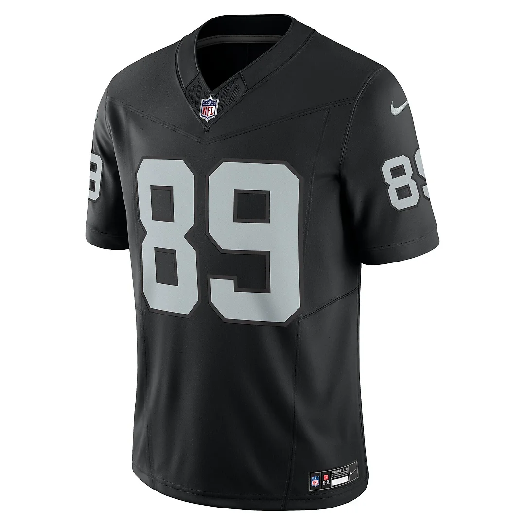 Zennovawear Brock Bowers Las Vegas Raiders Team Vapor FUSE. Limited Jersey - Black