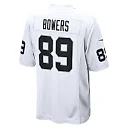Zennovawear Brock Bowers Las Vegas Raiders Game Jersey - White