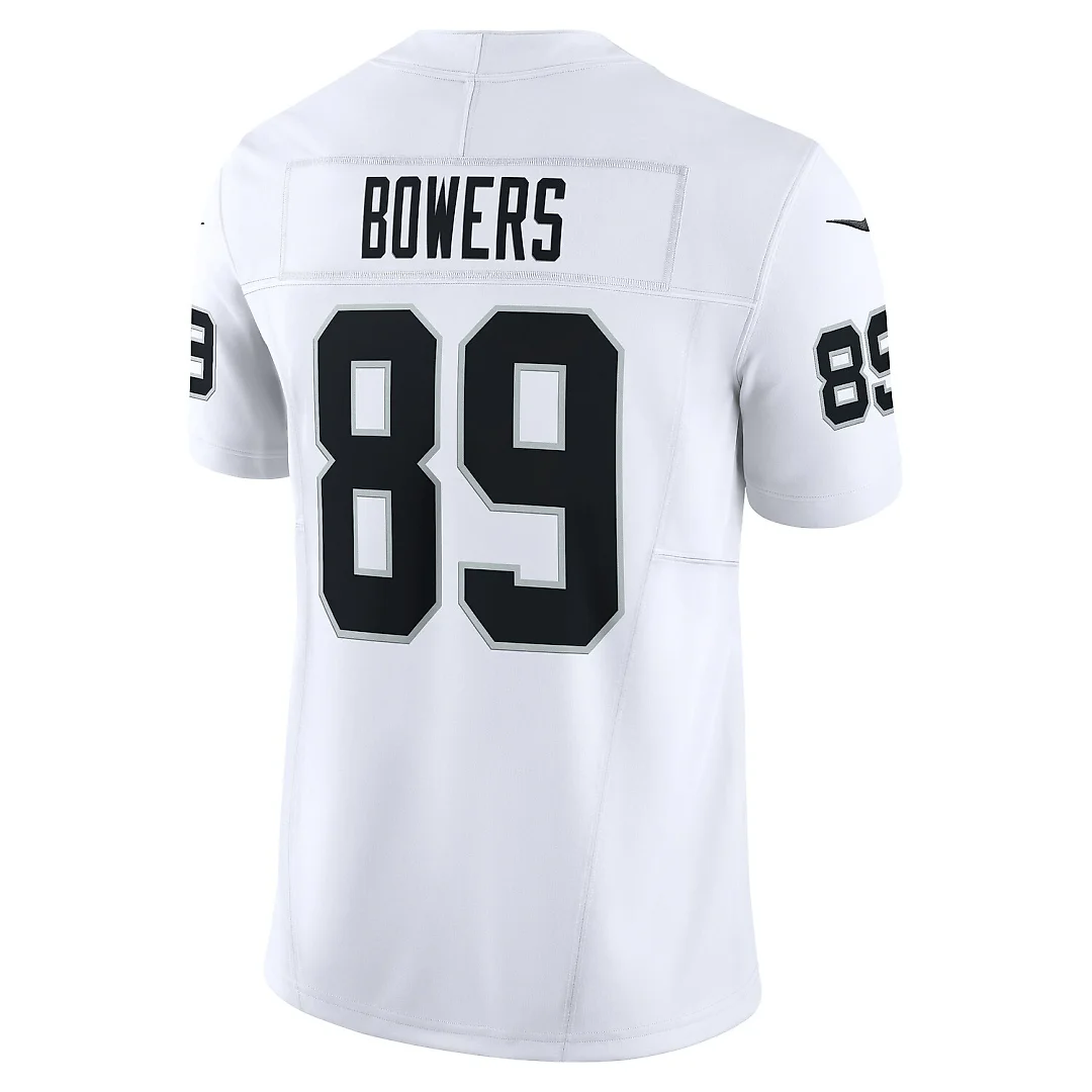 Zennovawear Brock Bowers Las Vegas Raiders Vapor FUSE. Limited Jersey - White