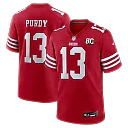 Zennovawear Brock Purdy San Francisco 49ers 80th Anniversary Game Jersey - Scarlet