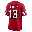 Zennovawear Brock Purdy San Francisco 49ers Alternate Game Player Jersey - Scarlet