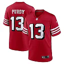 Zennovawear Brock Purdy San Francisco 49ers Alternate Game Player Jersey - Scarlet