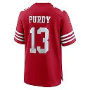 Zennovawear Brock Purdy San Francisco 49ers Game Player Jersey - Scarlet
