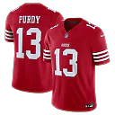 Zennovawear Brock Purdy San Francisco 49ers Team Vapor FUSE. Stitched Limited Jersey - Scarlet