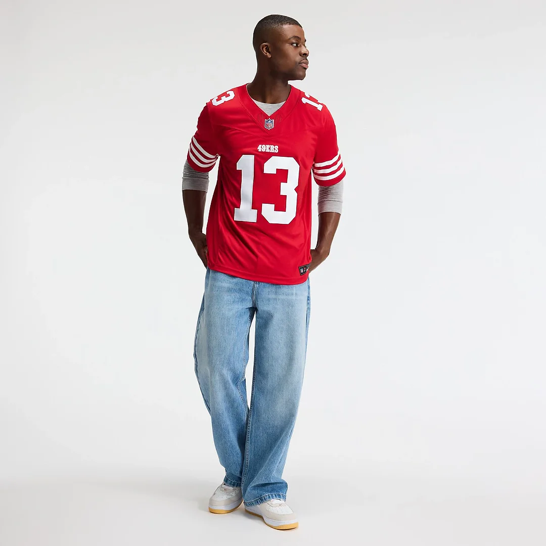 Zennovawear Brock Purdy San Francisco 49ers Team Vapor FUSE. Stitched Limited Jersey - Scarlet