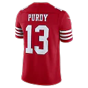 Zennovawear Brock Purdy San Francisco 49ers Team Vapor FUSE. Stitched Limited Jersey - Scarlet