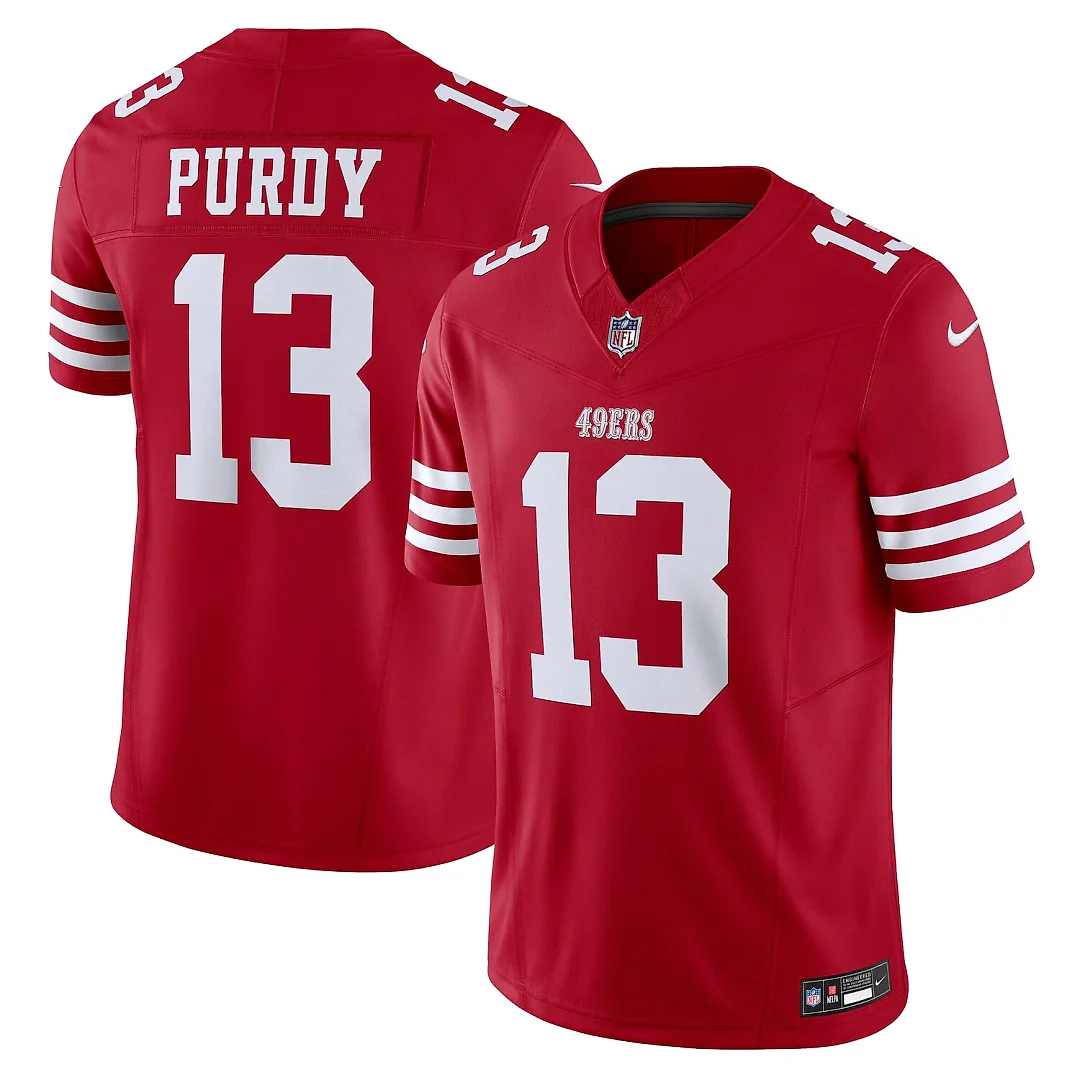 Zennovawear Brock Purdy San Francisco 49ers Vapor FUSE. Limited Jersey - Scarlet
