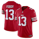 Zennovawear Brock Purdy San Francisco 49ers Team Vapor FUSE. Stitched Limited Jersey - Scarlet