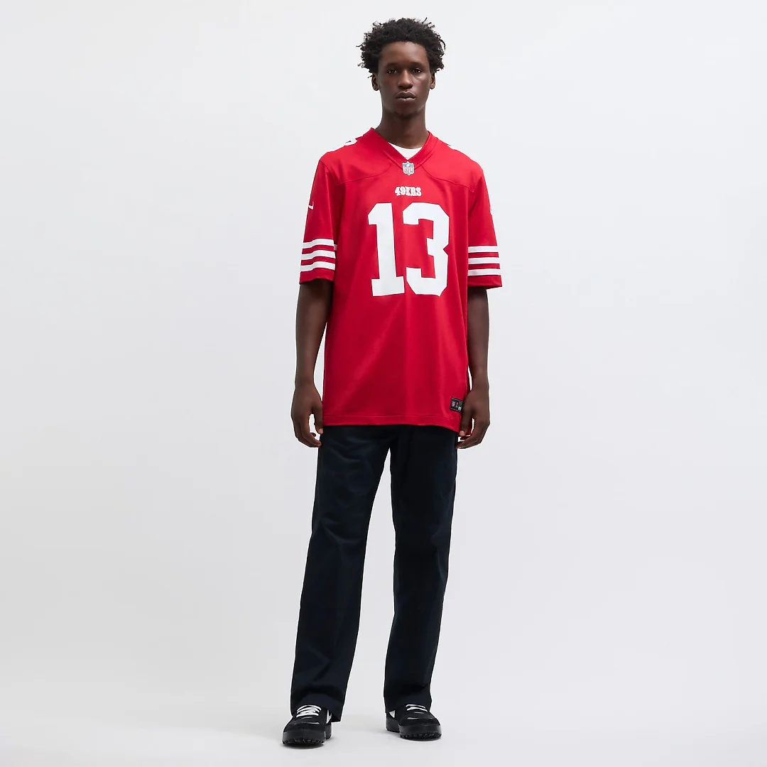Zennovawear Brock Purdy San Francisco 49ers Game Player Jersey - Scarlet
