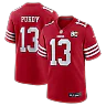 Zennovawear Brock Purdy San Francisco 49ers 80th Anniversary Game Jersey - Scarlet