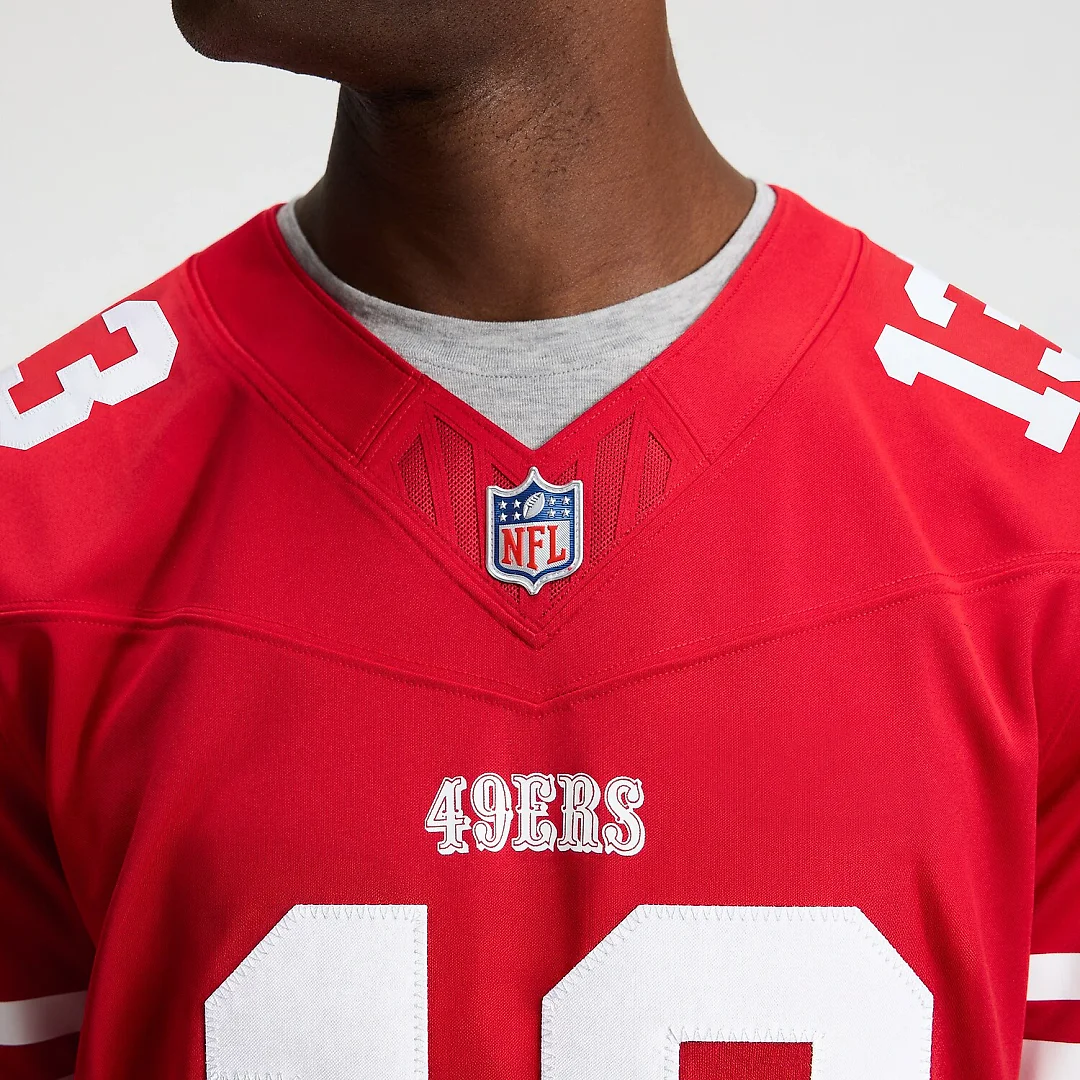 Zennovawear Brock Purdy San Francisco 49ers Team Vapor FUSE. Stitched Limited Jersey - Scarlet