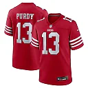 Zennovawear Brock Purdy San Francisco 49ers Game Player Jersey - Scarlet