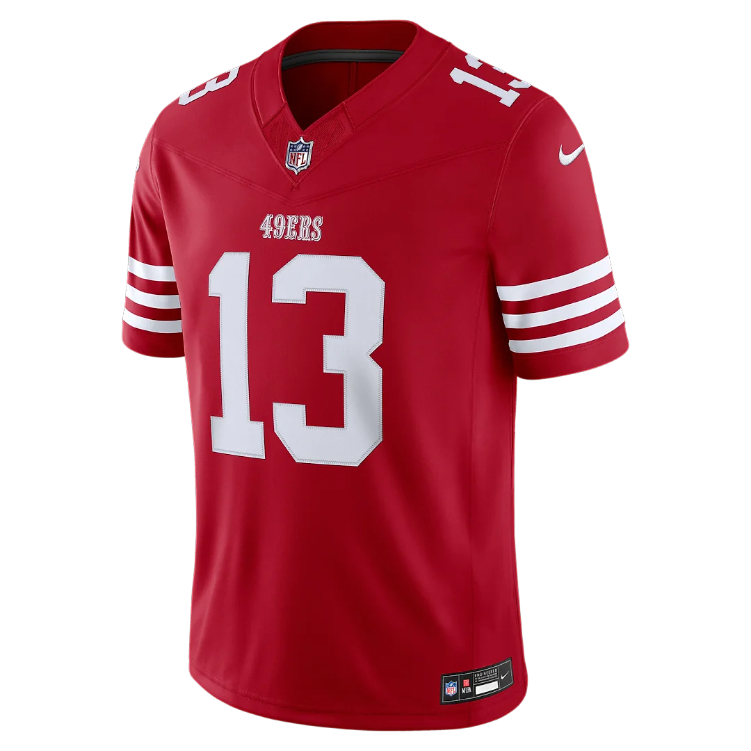 Zennovawear Brock Purdy San Francisco 49ers Team Vapor FUSE. Stitched Limited Jersey - Scarlet