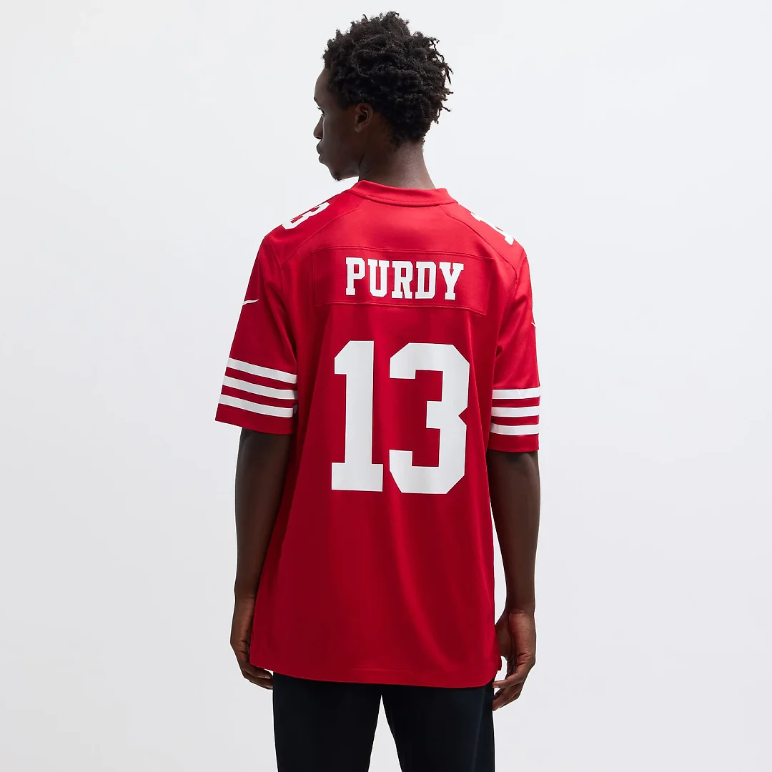 Zennovawear Brock Purdy San Francisco 49ers Game Player Jersey - Scarlet