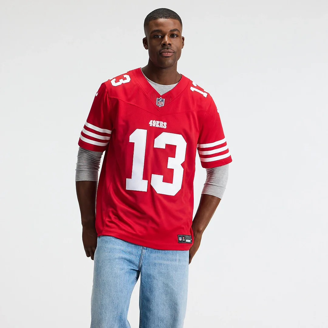 Zennovawear Brock Purdy San Francisco 49ers Team Vapor FUSE. Stitched Limited Jersey - Scarlet