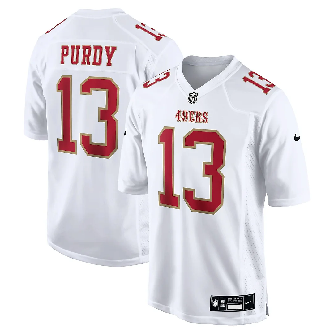 Zennovawear Brock Purdy San Francisco 49ers Fashion Game Jersey - Tundra White