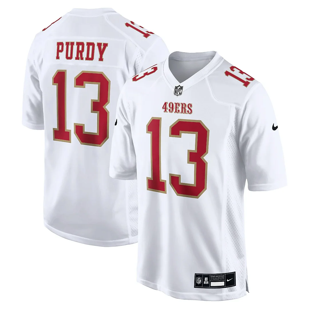 Zennovawear Brock Purdy San Francisco 49ers Fashion Game Jersey - Tundra White
