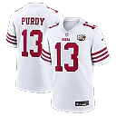 Zennovawear Brock Purdy San Francisco 49ers 80th Anniversary Game Jersey - White